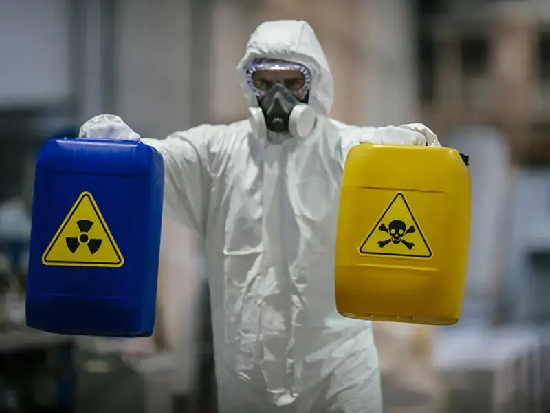 biohazard cleanup professionals at work in Denver